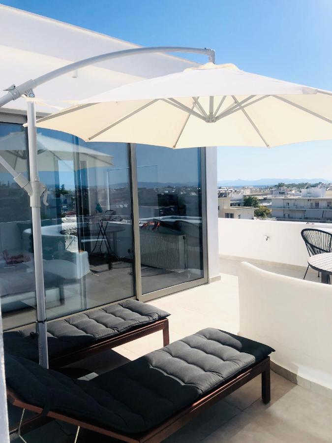 Amazing Suite At Glyfada With Sea View & Jacuzzi Athen Eksteriør bilde