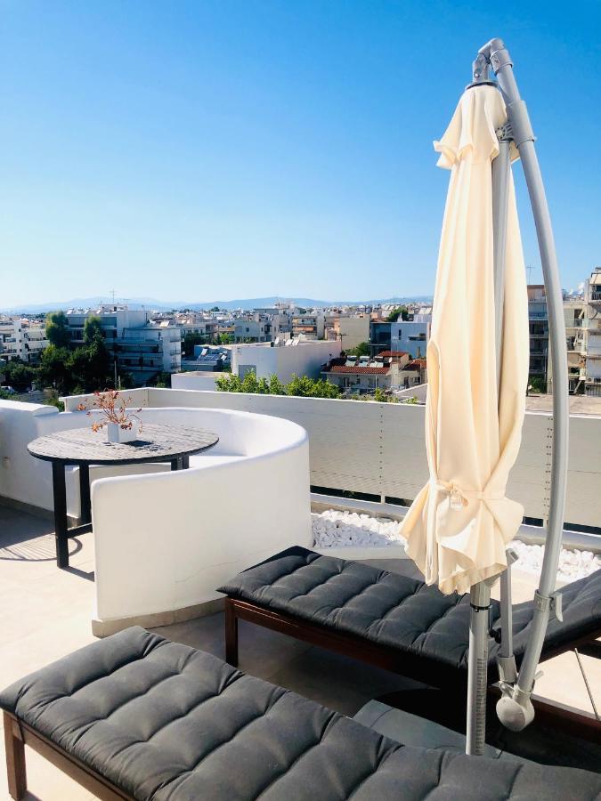 Amazing Suite At Glyfada With Sea View & Jacuzzi Athen Eksteriør bilde